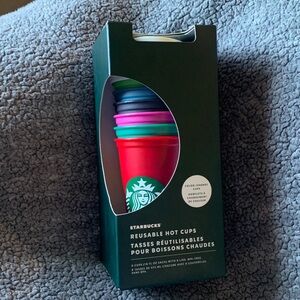 Starbucks Colorful Reusable Hot Cups